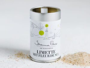 Produkt+struktur Limette Mit Fleur De Sel Gewürz